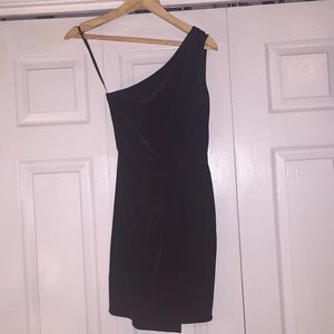 BCBG one shoulder dress